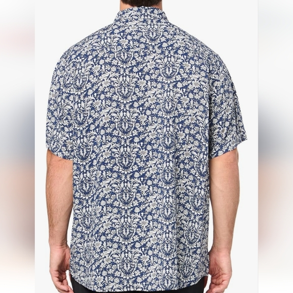 UNIONBAY Men's Rayon Button-Up Woven Shirt - Picture 4 of 5